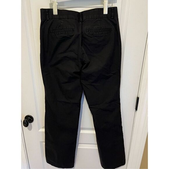 Dockers Khaki Goodness Inside Bootcut black khakis size 10 long tall - Picture 5 of 12